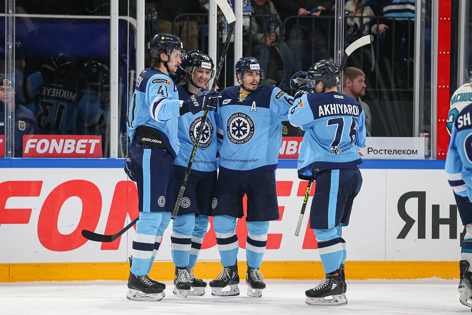 Mikhalyov records first KHL goal, Sibir wins!