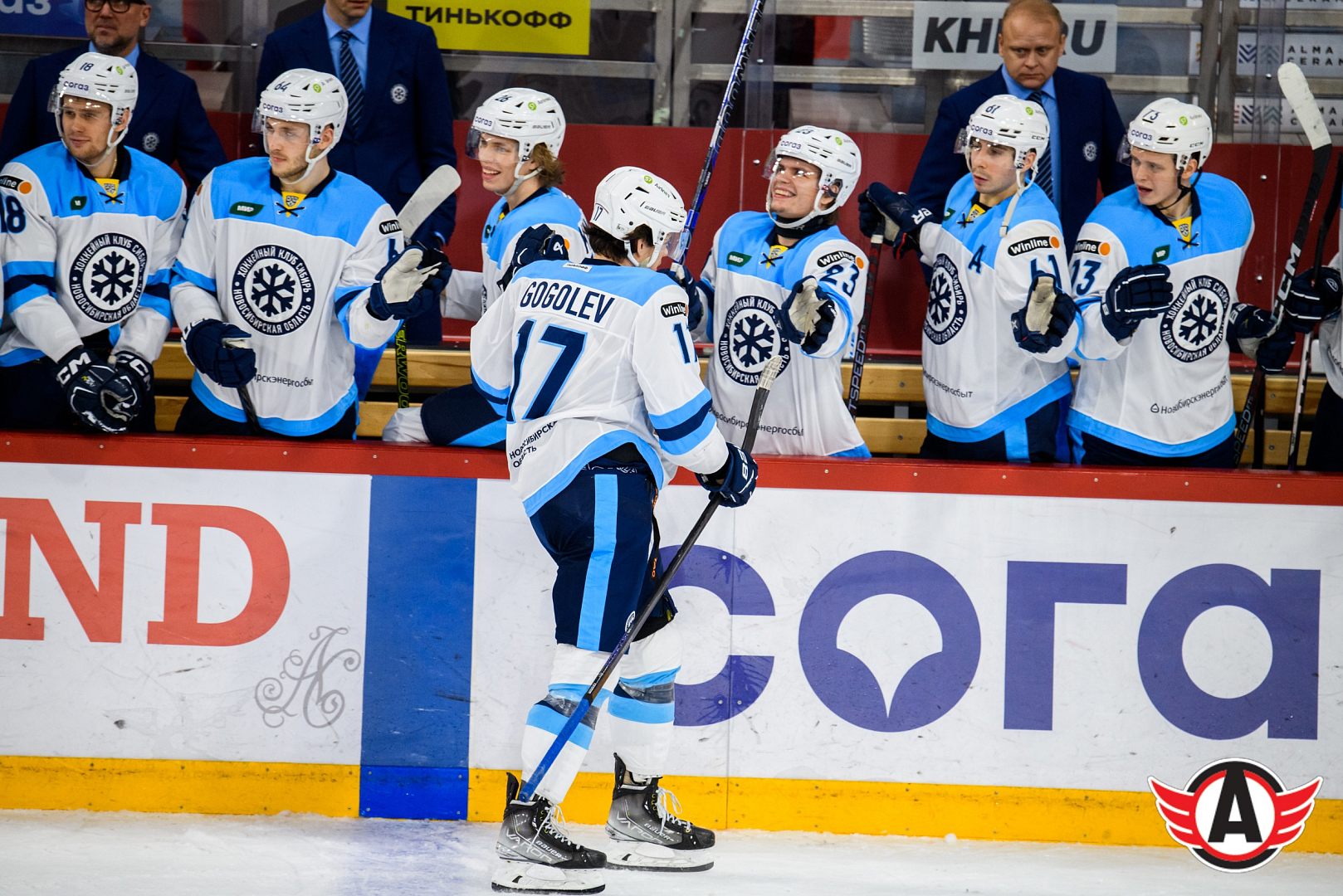 Sibir stops its losing streak