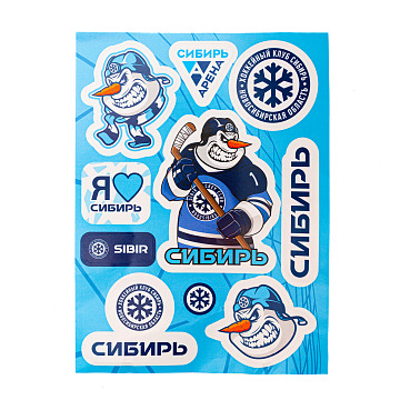Стикерпак - Официальный интернет-магазин ХК &quot;Сибирь&quot;