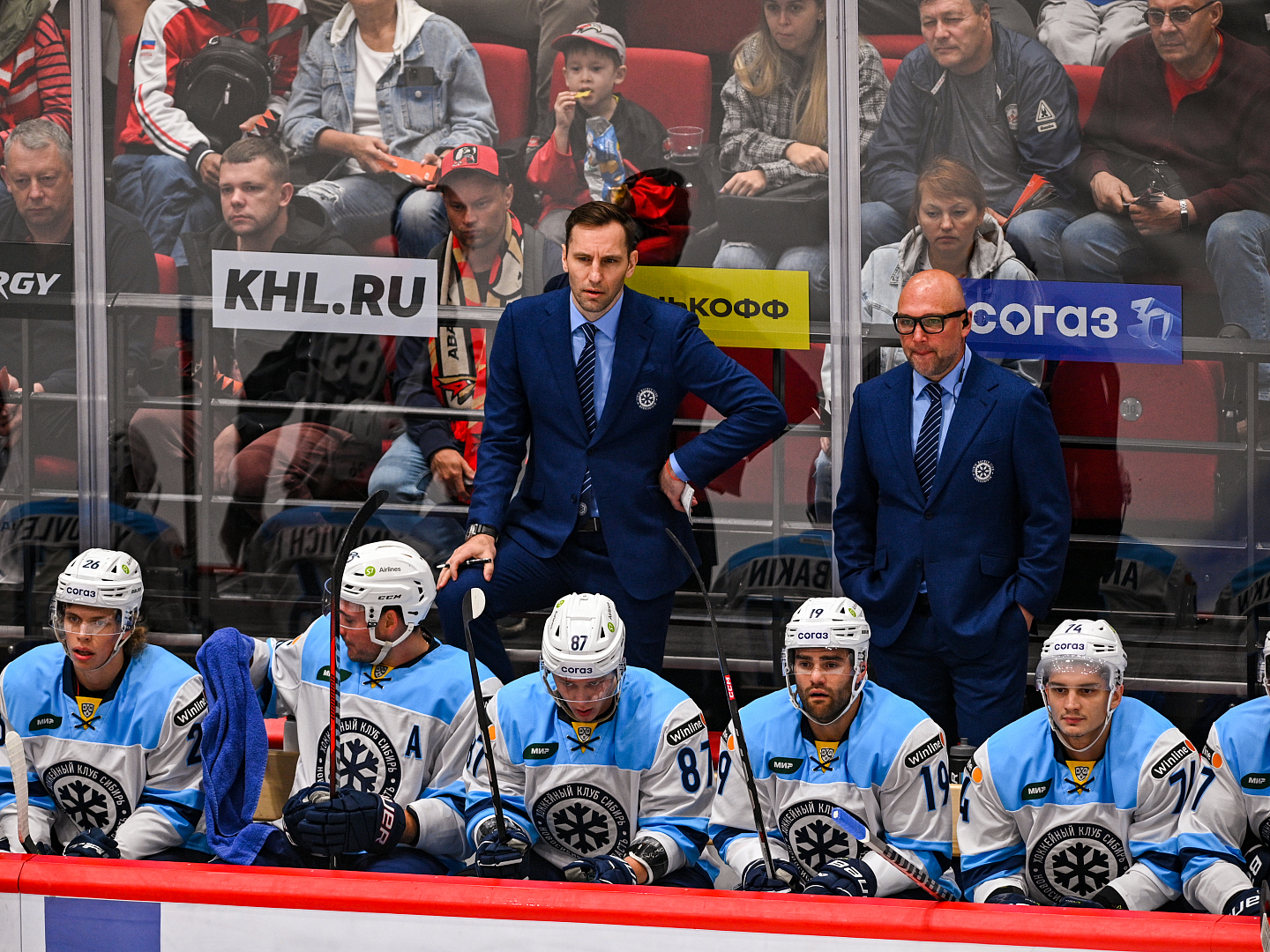 Sibir lost its first game